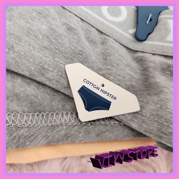 NWT {Roxy} Chic Essentials:  Pack of 3 Hipsters, LARGE NWT - Picture 2 of 5